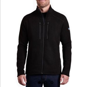 Kuhl Interceptr Black Full Zip Fleece Lined Jacket - Size M